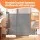 Keezi Retractable Safety Gate Baby Gate Extends to 400cm Grey with One-Handed Indoor Outdoor Use