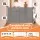 Keezi Retractable Safety Gate Baby Gate Extends to 400cm Grey with One-Handed Indoor Outdoor Use