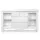 Keezi Baby Changing Table & Storage Chest, White MDF, 142x45x81cm, Non-Toxic Finish, 4 Drawers & Shelves, Removable Top