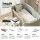 Giselle Bedding 13cm Baby Cot Mattress - Gel Foam, Double-Sided, Hypoallergenic, Washable Cover, 71x130cm