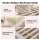 Artiss Queen Bed Frame with Storage Bookcase Headboard USB Type-C Ports Drawers White 250kg