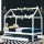 Artiss HOLY Wooden Trundle Daybed - Solid Pine House Frame, White, Fits Australian Single Mattress, Eco-Friendly Paint