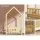 Artiss Wooden Kids Bed Frame, Pine Wood, Oak Finish, Fits Single Mattress, House-Shape Design, Sturdy & Safe