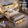 Artiss Single Bed Frame with Storage Headboard and Foot-board White