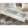Keezi 2PCS Kids Table and Chairs Set - MDF & Pine, White, 101x45.5x123cm, Storage Drawer, Easy-Clean, Ages 3
