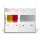 Keezi 3-Tier Kids Bookshelf & Toy Organiser, White, Durable MDF, 108cm x 29cm x 88cm, Safe Corners, Lockable Wheels