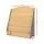 Keezi 5-Tier Kids Bookshelf Organiser, 80x30x85.5cm, Child-Safe Particle Board with Rounded Edges, Easy Assembly & Clean