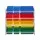 Keezi Kids Toy Box Organiser: 4-Tier Bookshelf with 12 Removable Bins, Melamine Finish, Eco-Friendly, Easy Assembly