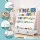 Keezi Metal Kids Bookshelf with Removable Fabric Drawers, 70x28x76cm, White - Modern Storage Rack & Toy Organiser