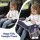 Keezi Kids Travel Tray Portable Car Seat Lap Desk Organiser with Tablet Holder for Car and Airplane Blue