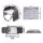 Keezi Kids Travel Tray Car Seat Lap Desk Organiser with Tablet Holder Cup Holder Foldable Side Wings Grey