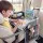 Keezi Kids Travel Tray Car Seat Lap Desk Organiser with Tablet Holder Cup Holder Foldable Side Wings Grey