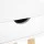 Keezi Kids Dressing Table Vanity Set with Mirror & Chair – Pine Wood, Spacious Drawers, for Ages 3-7, White, 100cm