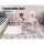 Keezi Kids Pink Dressing Table Set with Faux Mirror, Heart Motif, MDF Construction, Safe Rounded Corners, and Drawer