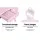 Keezi Kids Pink Dressing Table Set with Faux Mirror, Heart Motif, MDF Construction, Safe Rounded Corners, and Drawer
