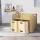 Keezi 3PCS Kids Table and Chairs Set - Birch Plywood, Multi-functional, Safe Design, 50kg Capacity, Easy to Clean