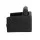 Keezi 2-Seater Kids Flip Open Sofa Bed, PU Leather Black, Sturdy Timber Frame, Soft Padding, Ages 3+