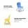 Keezi Kids Activity Chair Set of 4 - Durable HDPE Plastic, 50kg Capacity, EN71 Certified, Indoor/Outdoor, Stackable