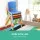 Keezi Kids Activity Chair Set of 4 - Durable HDPE Plastic, 50kg Capacity, EN71 Certified, Indoor/Outdoor, Stackable