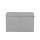 Keezi Large Grey Toy Box Chest with Flip-Top Lid, Collapsible Linen Organiser, 83L Storage, No Assembly Required