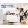 Keezi Kids Toy Box & Storage Chest, E1 MDF, 81x40x46.5cm, White - Eco-Friendly, Multi-Use, Stylish Room Organiser