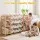 Keezi 3-in-1 Kids Toy Storage Organiser with 12 Removable Bins and Shelves