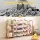 Keezi 3-in-1 Kids Toy Storage Organiser with 12 Removable Bins and Shelves