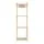 Keezi 135cm Wooden Stuffed Animal Storage Tower with Wheels Elastic Cords Natural Pine Organiser (Tall)