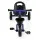 Rigo Kids Tricycle Bike with Basket, Carbon Steel Frame, Solid Puncture Proof Wheels, Indoor Outdoor Use, Blue