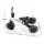 Rigo Kids Tricycle Bike with 3 Wheels Carbon Steel Wide Wheelbase Puncture Proof Solid Tyres Indoor Outdoor White