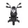 RIGO Aprilia Licenced Kids Electric Ride On Motorbike Dorsoduro 900, 6V, Twin Motors, Black, Ages 3+, 80x42x59cm,