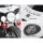 RIGO Kids 6V Electric Police Motorcycle, Black, Harley-Inspired, Anti-Slip Tyres, Music, 3km/h, Ages 3+, 1-Year Warranty