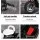 RIGO Kids 6V Electric Police Motorcycle, Black, Harley-Inspired, Anti-Slip Tyres, Music, 3km/h, Ages 3+, 1-Year Warranty