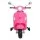 Vespa Licenced Kids Electric Ride On GTS Motorbike, 100cm Pink, Music, Headlights, 20kg, 3+ Years, 1-Year Warranty