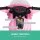 Rigo Kids 6V Electric Ride-On Police Motorcycle in Pink with Music, Anti-Slip Tyres, and Keyless Start for Ages 3+