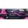 RIGO Kids Pedal Go Kart - Pink Racing Car with Rubber Tyres, Safe Design, Adjustable Seat for Ages 3+, 30kg Capacity