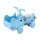 Keezi Kids Ride On Push Car Blue with Storage 135° Steering Limit Foot to Floor Toy 67x31.5x43cm 20kg