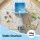 Keezi Kids Ride On Push Car Blue with Storage 135° Steering Limit Foot to Floor Toy 67x31.5x43cm 20kg