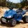 Rigo Kids 12V Blue Ride On ATV Quad Motorbike - Electric Outdoor Toy with Keyless Start, Twin Motors, Anti-Slip Tyres