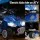 Rigo Kids 12V Blue Ride On ATV Quad Motorbike - Electric Outdoor Toy with Keyless Start, Twin Motors, Anti-Slip Tyres