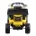 RIGO Kids Electric Bulldozer Ride-On Car with Remote Control, 6V Battery, Anti-Slip Tyres, Music, Lights - Yellow