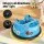 Rigo Kids Ride On Bumper Car - Electric Blue, Angry Birds Stickers, Remote Control, 360° Spin, Music & LED Lights
