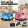 Rigo Kids Electric Ride On Bumper Car with Remote Control, 360-Degree Spin, 30kg, Blue and Pink