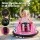 Rigo Kids Electric Ride On Bumper Car with Remote Control, 360-Degree Spin, 30kg, Blue and Pink