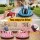 Rigo Kids Electric Ride On Bumper Car with Remote Control, 360-Degree Spin, 30kg, Blue and Pink