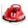Rigo Kids Electric Ride-On Bumper Car, 360° Spin, Remote Control, Angry Birds Stickers, Red, Safe & Fun for Ages 3+