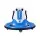 Rigo 12V Kids Bumper Ride-On Car with Remote Control, Dual 25W Motors and Safety Belt Blue