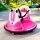 Rigo 12V Kids Bumper Ride-On Car with Remote Control and Three-Point Safety Belt Pink