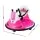 Rigo 12V Kids Bumper Ride-On Car with Remote Control and Three-Point Safety Belt Pink