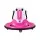 Rigo 12V Kids Bumper Ride-On Car with Remote Control and Three-Point Safety Belt Pink